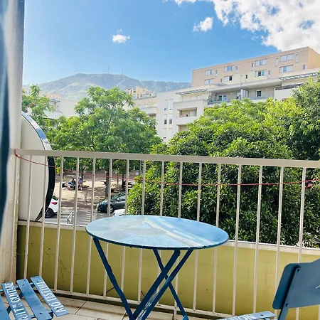 A La Decoration Originale 3 Lits Clim 2 Balcons Proche Centre Et Commerces * باستيا